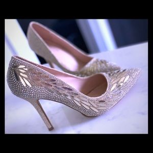 Gold heels